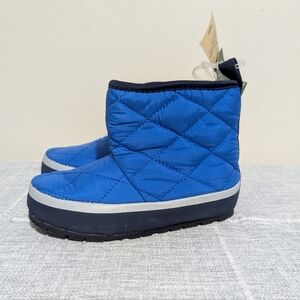 Kamik Toddler Kids Boy's Puffy Mid Quilted Slipper Boots 9